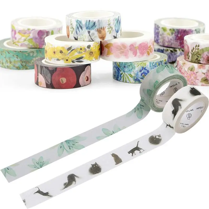 1.5cm*7m Sewing Adhesive Tape Hand Tear And Paper Adhesive Tape Kyoto