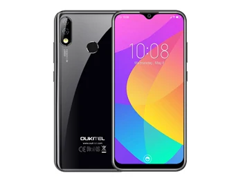 Мобильный телефон OUKITEL Y4800 6," 19,5: 9 FHD+ Android 9,0, четыре ядра, 6 ГБ ОЗУ, 128 Гб ПЗУ, отпечаток пальца, 4000 мА/ч, 9 В/2 А, смартфон для распознавания лица