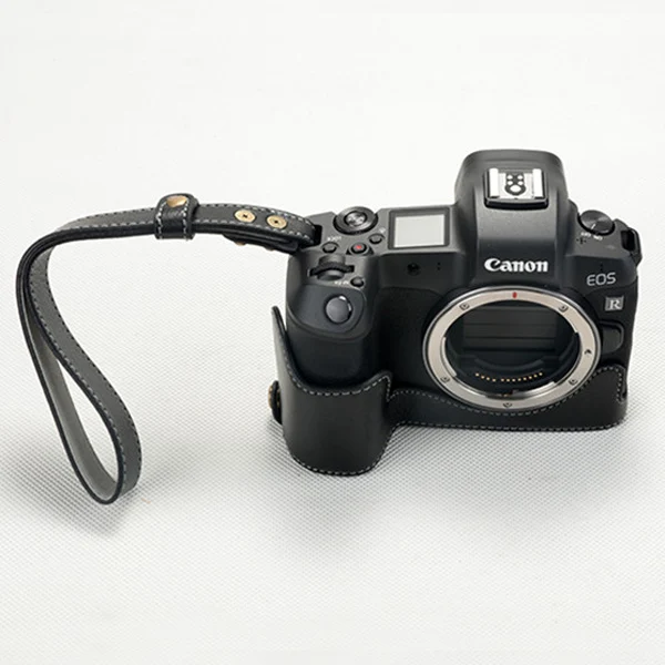Чехол из натуральной кожи для Фотоаппарата Canon EOS R|Сумки фото-/видеокамеры| |