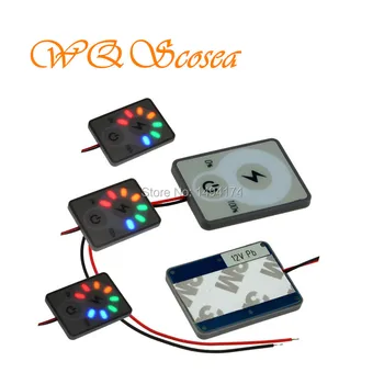 

QScosea Q8S-314 12V Lead-acid Battery Capacity Indicator Battery Capacity LED Light Display Monitor Meter Battery Power Tester