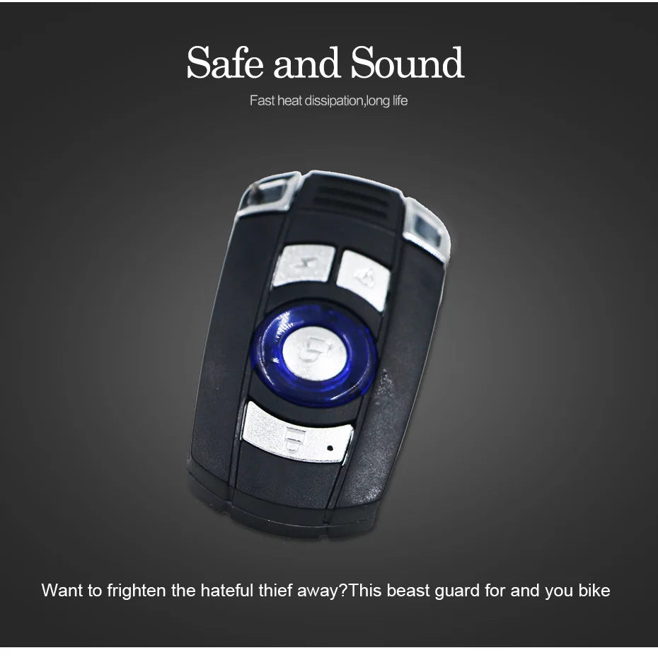 Discount Intelligent 36V 48V 60V 72V optional electric bicycle alarm ebike conversion kit bike lock for electric motorcycles adult e bike 1