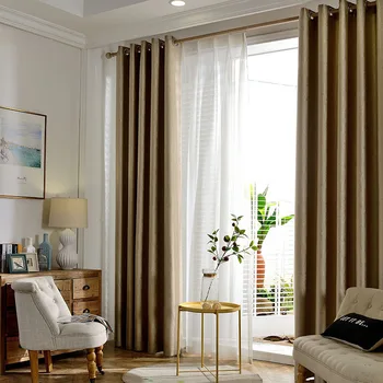 

[byetee] Modern Window Curtain Bedroom Living Room Blackout Curtains For Cortina Cortinas cocina rideaux occultant voilage