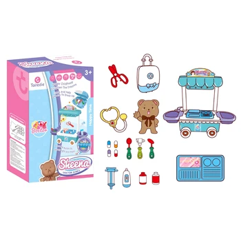 

Children Pretend Role Play Doctor Electronic Talking Doll Playset Pretend Doctor Toy For Kids Children - T2002B