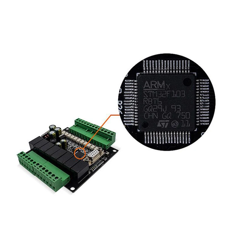 FX1N-20MR DC 24V PLC Industrial Control Board Programmable Controller 12 points Input 8 points Output