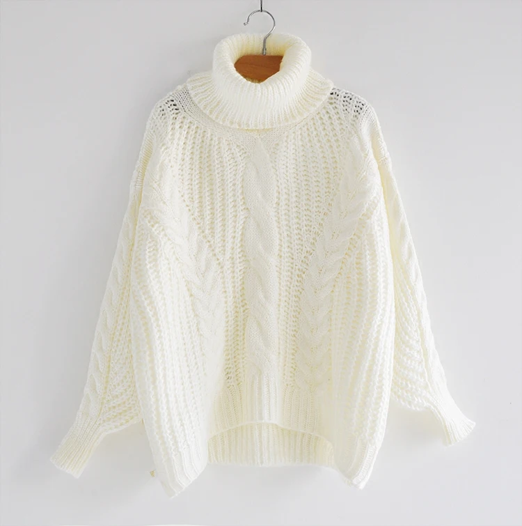 Свободные осенние пуловеры с рукавами, новинка, яркие цвета, рукав-фонарик, ленивый ветер, зимний свитер большого размера для женщин