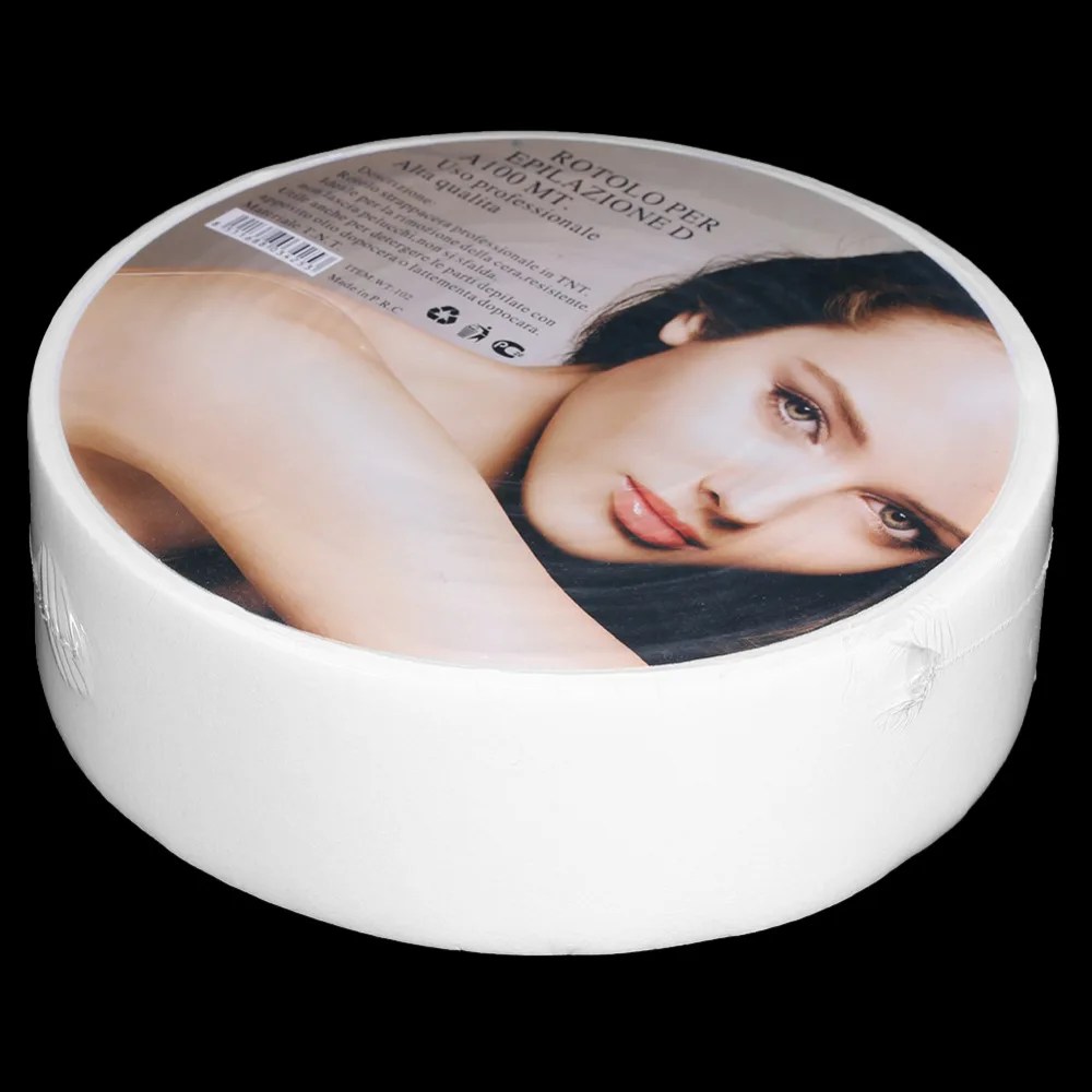 100Yards Hair Removal Waxing Strips Papers Leg Arm Armpit Depilatory Paper Non-woven Fabric Epilator Wax Paper