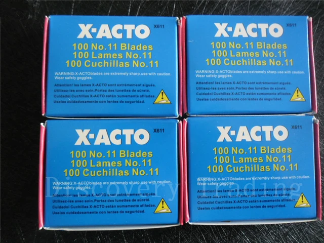 X-Acto X611 #11 Knife Blade - 100/Pack