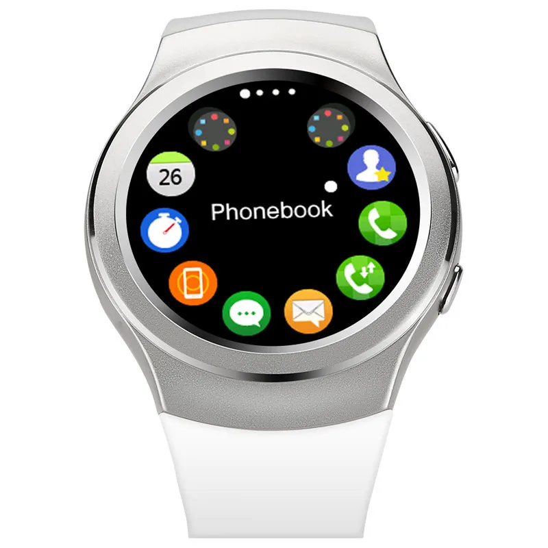 

HESTIA G3 Original Bluetooth Smart Watch MTK2502c IPS screen SIM card Hear Rate Monitor Clock for Apple Iphone IOS & Android