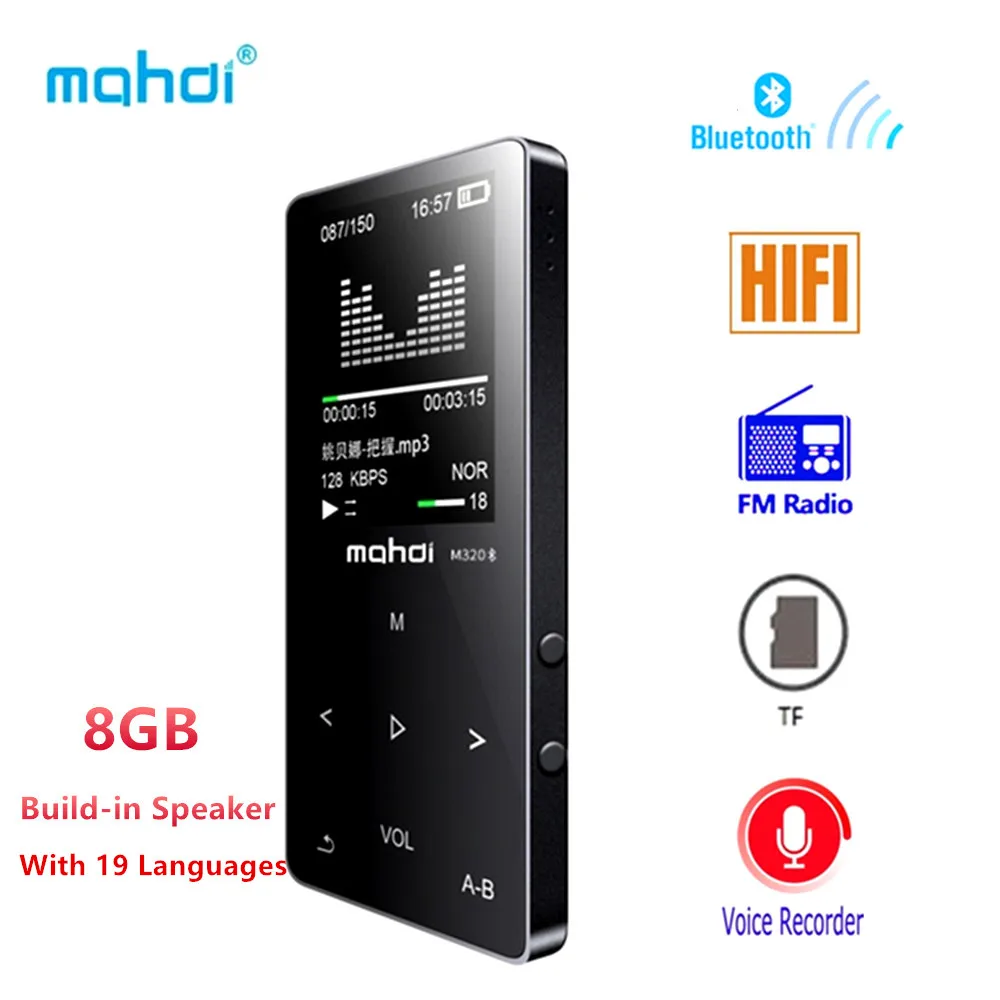 Bluetooth Mp4 Player 8gb FM Radio Digital MP3 MP4 Speaker Touch Video Mini Lossless Voice Recorder Music Player Multi Language Bluetooth Mp4 Player 8gb FM Radio Digital MP3 MP4 Speaker Touch Video Mini Lossless Voice Recorder Music Player Multi Language