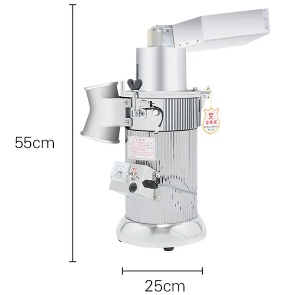 Высокоскоростная травяная мельница DF-20 непрерывная подача мельница машина Расходная мельница ультратонкая Порошковая шлифовальная машина дробилка для трав 20 кг/ч