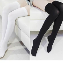 Женские чулки, модные, medias de mujer, выше колена, носки, высокие, искушение, стрейч, нейлон, длинные носки, новинка#30