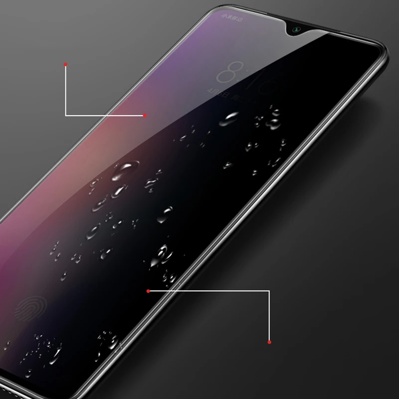 EXUNTON для samsung Galaxy A40 антишпионская защита экрана 2.5D для samsung Galaxy A40 антибликовое закаленное стекло