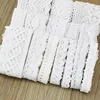 Cintas de red de encaje bordado de algodón blanco, decoración DIY, costura artesanal, materiales de 5 metros por rollo ► Foto 2/6