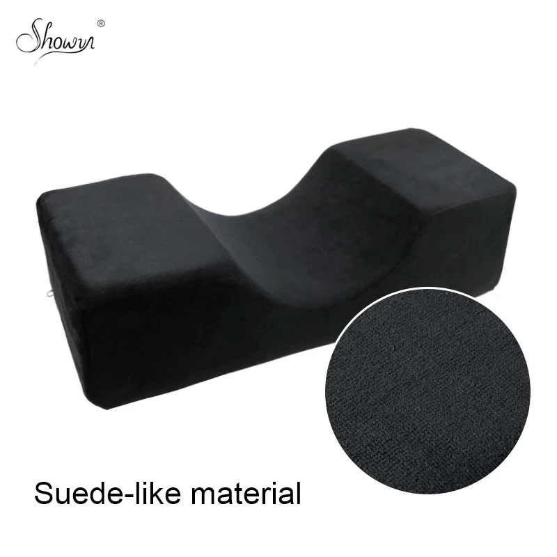 

Professional Pillows Grafting Special Grafted Leather Flannel Eyelashes Salon Use Velvet Pillow For Eyelash Extension