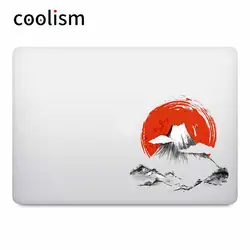 Япония живописи тушью крепление ноутбука Fuji Стикеры для MacBook Air Pro retina Touch Bar 11 12 13 15 дюймов mac Book кожи Стикеры