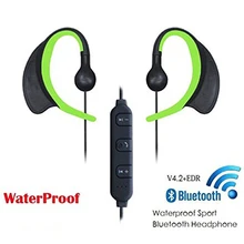 Больше спортивных IPX8 водонепроницаемые bluetooth-наушники шума HD, наушное крепление, гарнитура, Bluetooth наушники спортивные Водонепроницаемый, дайвинг, наушники