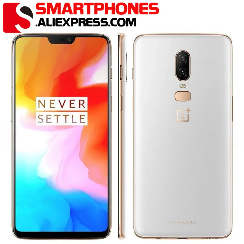 CN Version Global ROM Oneplus 6 8GB 256GB Snapdragon 845 Octa Core AI Dual Camera 20MP+16MP Face ID Unlock Android 8 Smartphone top oneplus phones