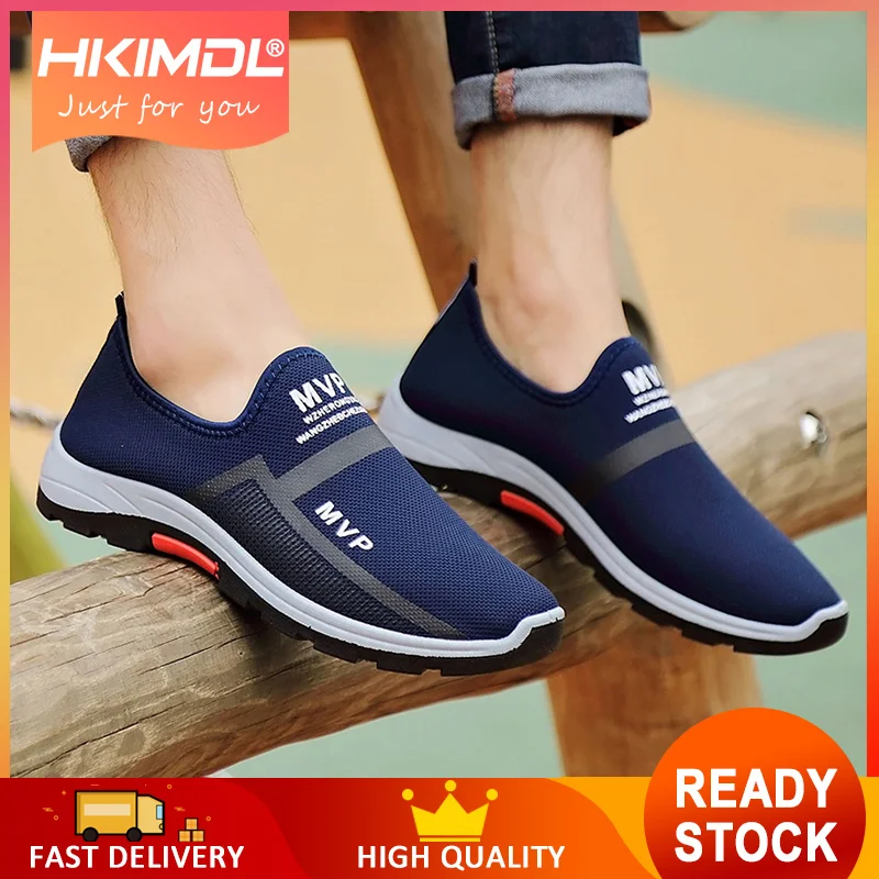 HKIMDL 2019 الربيع أحذية رياضية الرجال حذاء كاجوال الهواء شبكة أحذية ل حذاء رجالي الأسود الأزياء أحذية رياضية رجل المدربين Sapato مسكولين