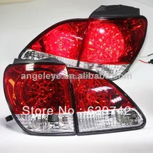 Для Lexus RX330 RX300 herrier Kluger светодиодный задний фонарь 1998-2002 год красный, белый Цвет V1
