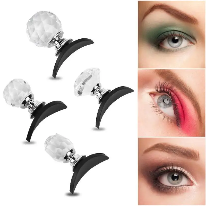 

Luxury Crystal Diamond Eyeshadow Stamp Lazy Eye Shadow Applicator Makeup Tool Eye Shadow Eyeliner Cosmetic Tool