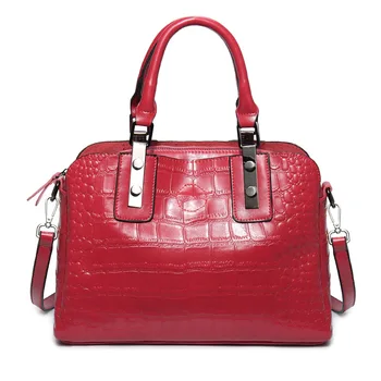 

Women 100% Genuine Leather Cross body Bags Women Real Leather Handbag Large Shoulder Bags Elegant Women Bags Bolsa 2018