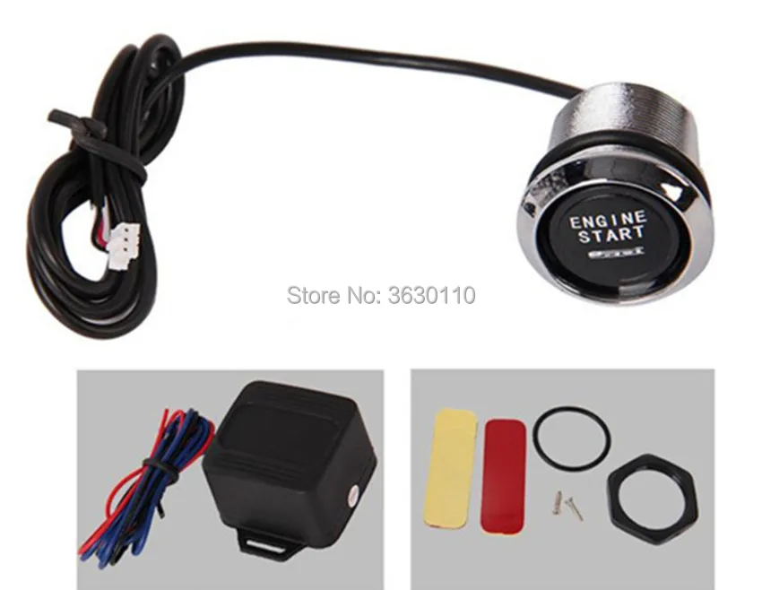 Keyless Start System PiVOT ENGINE START Raytheon a key to start the button \\ car engine start button \\ ignition switch Keyless Start System PiVOT ENGINE START Raytheon a key to start the button \\ car engine start button \\ ignition switch