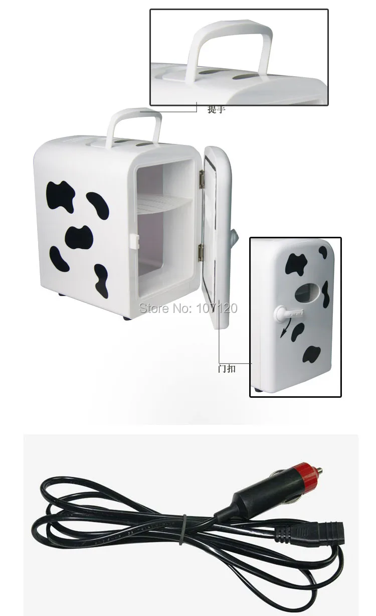 Best Price [SALE] 4L Mini Portable 12V Car Refrigerator cows Cooler&warmer Box Factory Direct Electronics Free Shipping