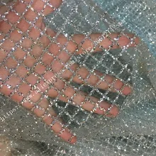 Сексуальный Дизайн Африки Нигерии наклеенного блестками Кружево Ткань Горячая распродажа! французский чистой тюль Кружево Ткань для праздничное платье