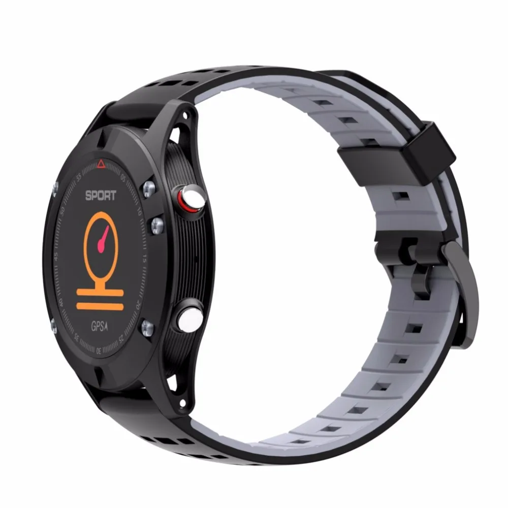 

F5 Smart Watch Heart Rate Monitor GPS Multi-Sport Mode OLED Altimeter Bluetooth Fitness Tracker IP67 BRIM