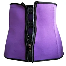 Корсет для коррекции фигуры, латексный пояс на молнии, корсет под грудь, тонкий животик, пояс для похудения, Корректирующее белье, Женский корсет