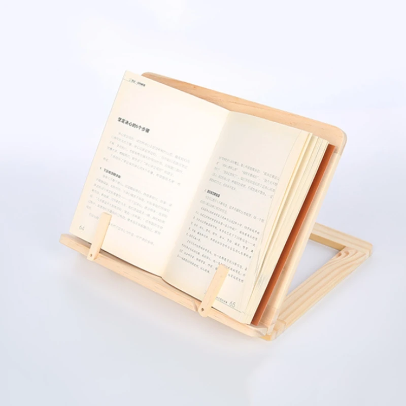 Поставить дополнительные-большой деревянный Bookrack Настольный мольберт и подставка для поваренной книги