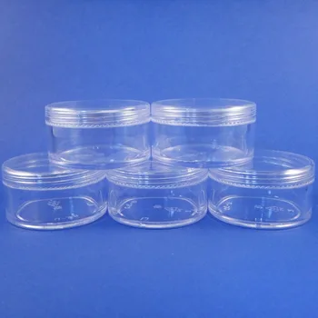 

5 PCS Packaging Lip Balm Jar Case Plastic Container 30 g Cosmetic Storage (AY81P(30)-C=5pcs)