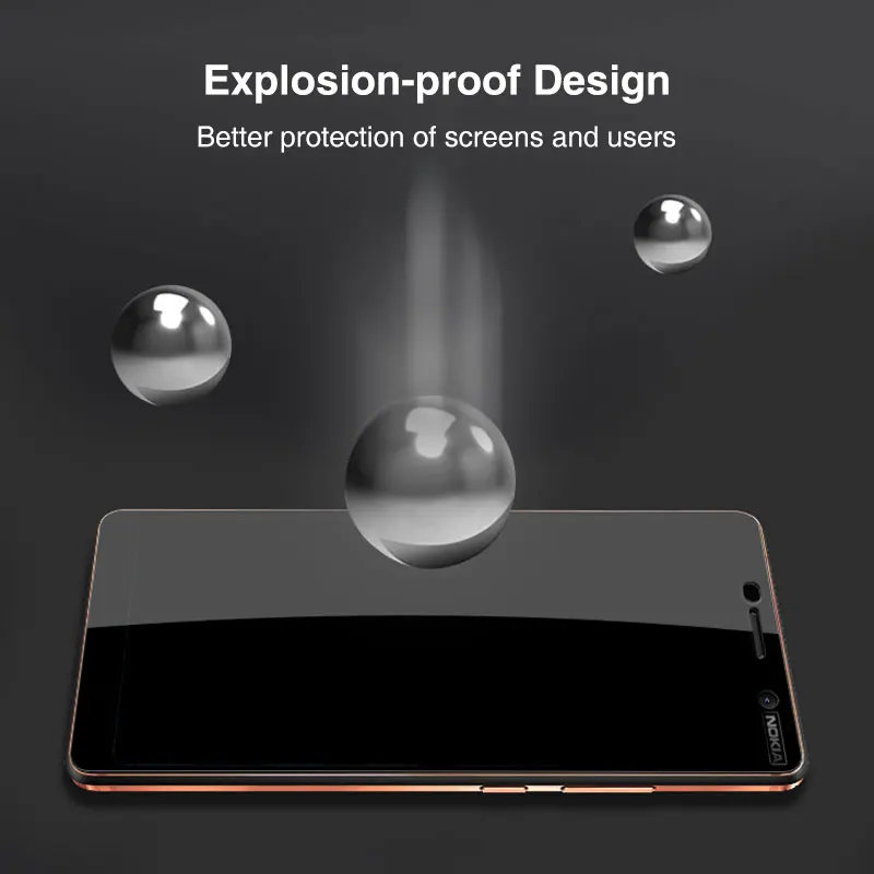 9D Tempered Glass On The For Nokia 7 Plus Screen Protector Full Covered For Nokia 6 5 3 2 2018 2.1 5.1 3.1 Protective Glass Film (4)