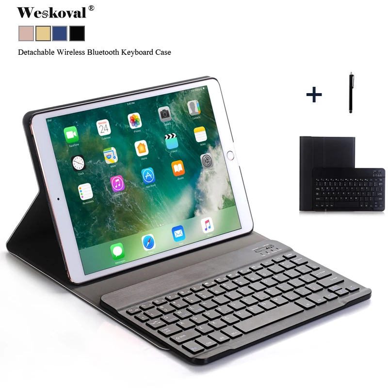 Download For iPad Mini 4 Case Detachable Wireless Bluetooth ...