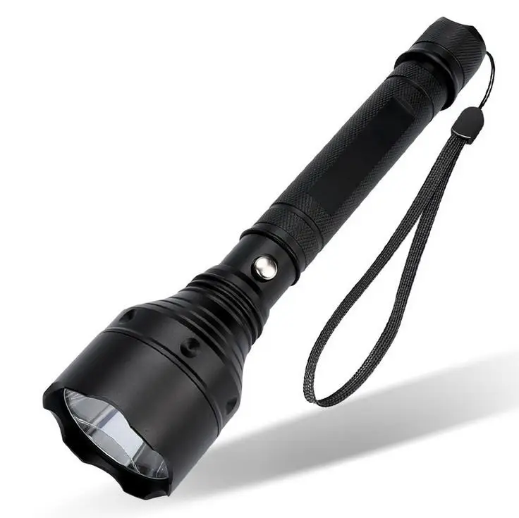 

SHENGFEIHUO D15 CREE LED Rechargeable camping hunting light Anti - explosion self-defense patrol emergencyTorch LED Flashlight