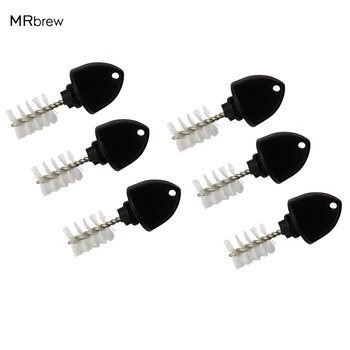 

6 x Draft Beer Tap Faucet Plug Brush Cleaning Brush Sanitary Taproom Accessory