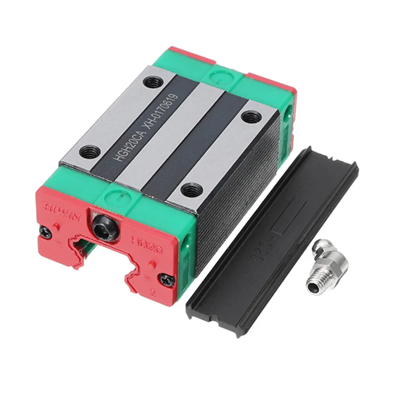 

Linear Guides Slider HGH20 20mm Linear Rail Guide Block CNC Parts Steel