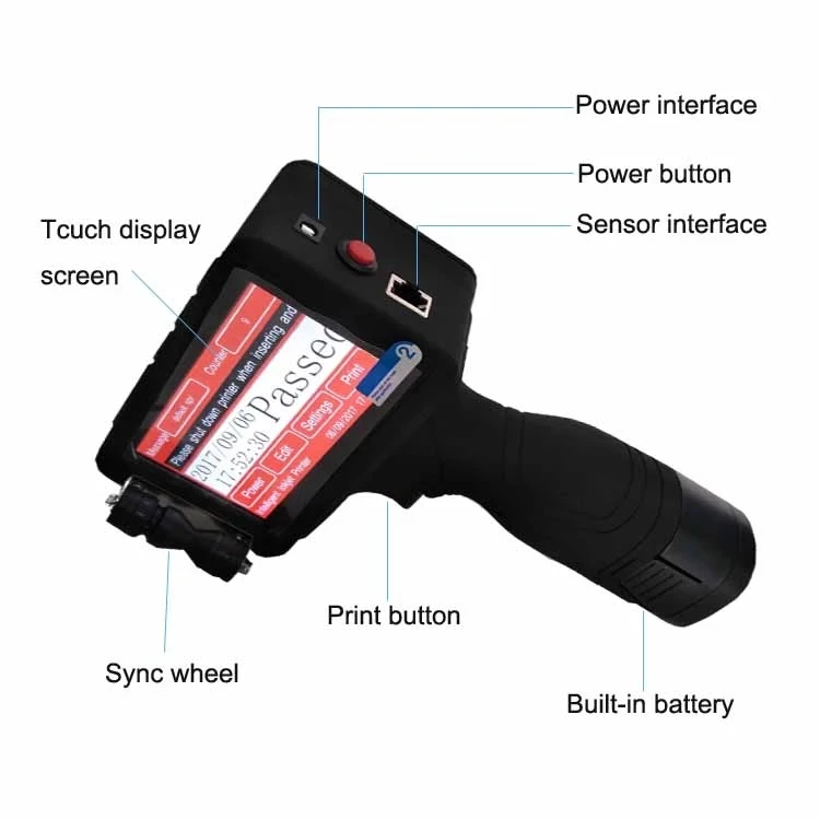 Nataly M7 Handheld Portable Printer Date Codes Inkjet For Egg Colour Tij Ink Price | Компьютеры и офис