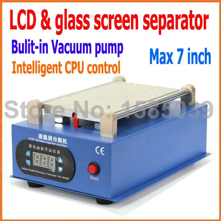 

Newest 7 inch Lcd Separating upgrade 988 With Built-in Vacuum Pump Touch Screen Separator Machine For Mobile Phone Repairing