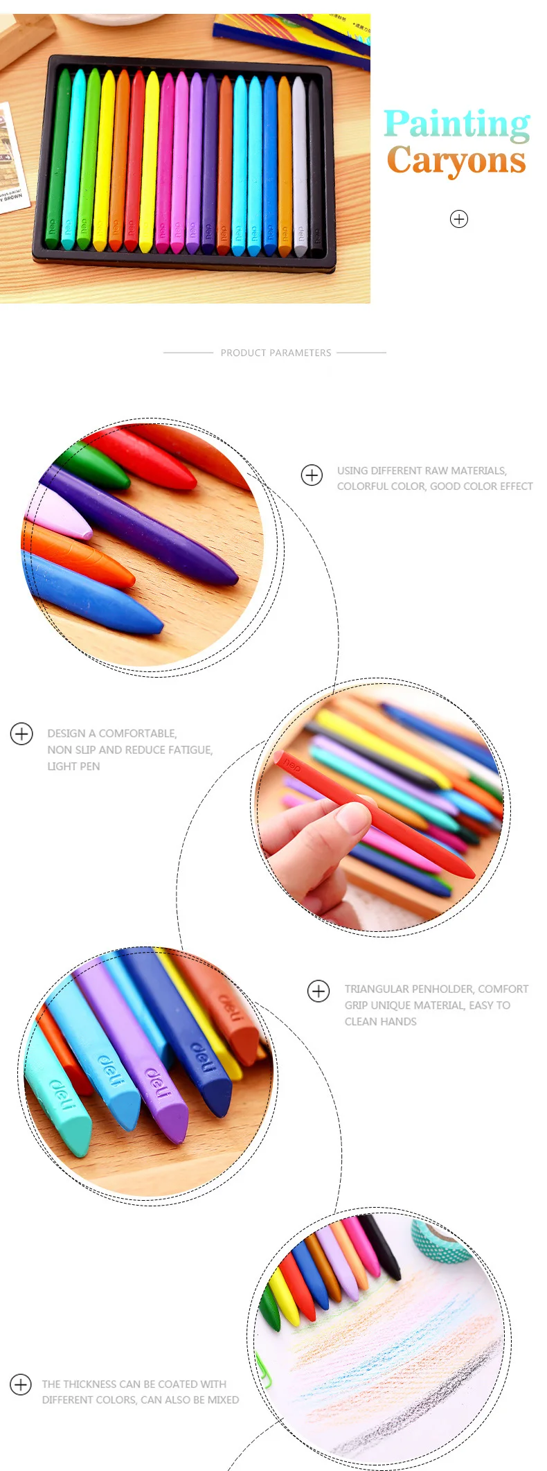 Deli crayons (3)
