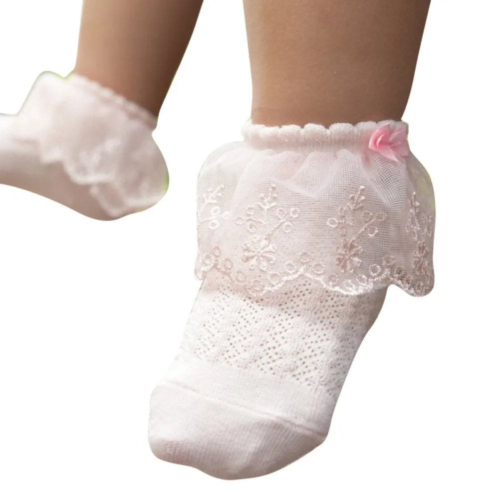 Buy Newborn Girl Boys Socks Summer Baby Girls Lace
