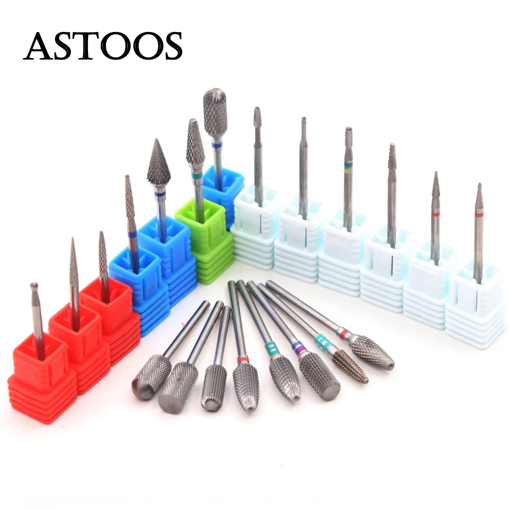 

Carbide Nail Drill Bits Ceramic Milling Cutters For Manicure Machine Milling Cutters For Pedicure Milling Cutter for Nail Drill