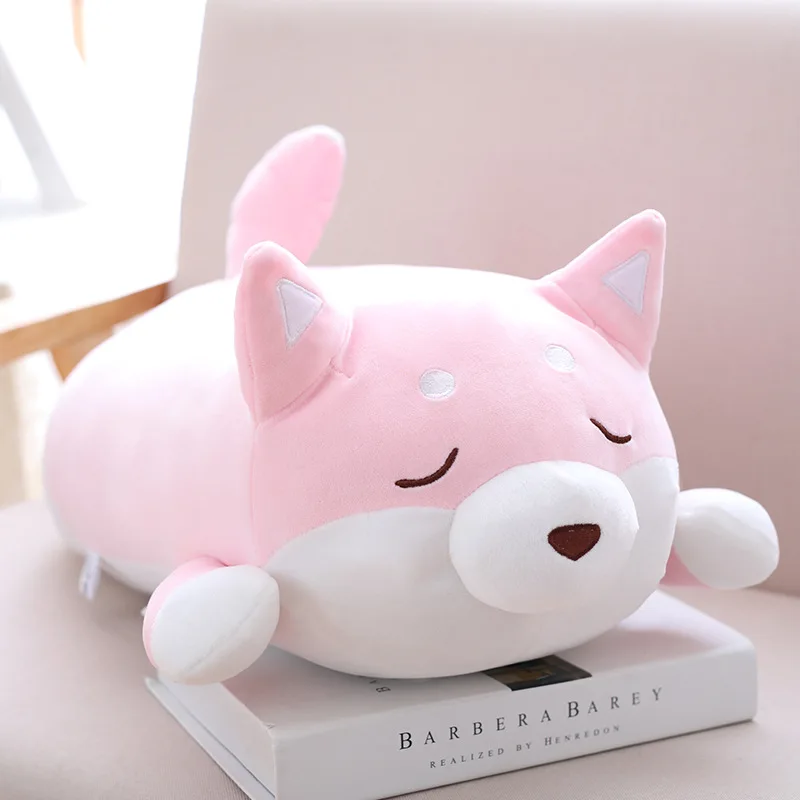 

2019 Cute Corgi Soft Dog Toy Short Plush Toy Stuffed Soft Cartoon Animal Doll Pillow Gift For Kids
