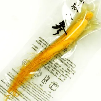 

2pcs/lot Changbai Fresh Ginseng Root 50g/pcs of fresh ginseng Vacuum Pack Panax ginseng Root Herbal skin care beauty soup use