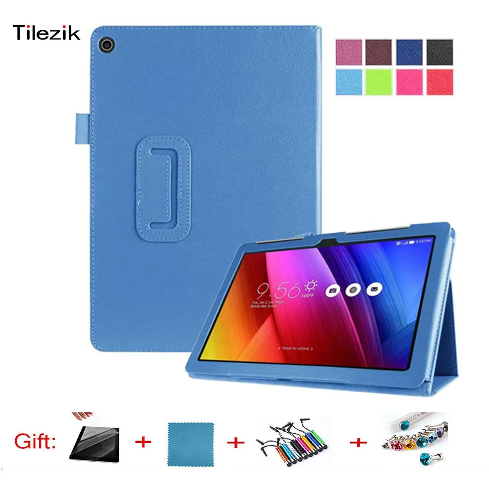 Для Asus Zenpad 10 Z300 Z300C Z300CG Z301 Z301ML 1 дюймов чехол для планшета личи из искусственной