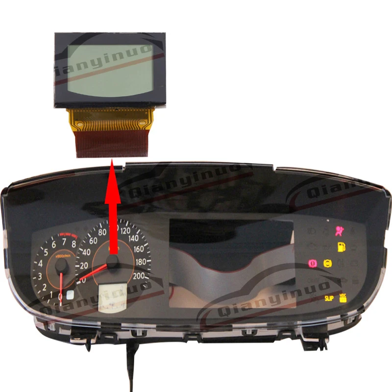 Новый ЖК дисплей для приборной панели Qianyinuo Nissan Quest LCD экранный инструмент Cluster Pixel