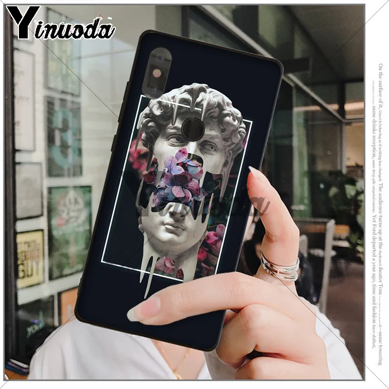 Yinuoda D'art Vintage David Statue illustration Phone Case for xiaomi mi 6 8 se note2 3 mix2 redmi 5 5plus note 4 5 5 Yinuoda D'art Vintage David Statue illustration Phone Case for xiaomi mi 6 8 se note2 3 mix2 redmi 5 5plus note 4 5 5