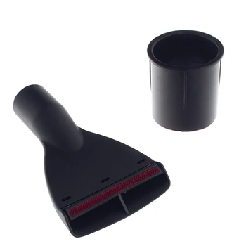 

Nozzle Upholstery Tool W/ Adapter Parts Supply Tips Black Vacuum Cleaner Attachment 32/35mm Diameter Replacement Accessories
