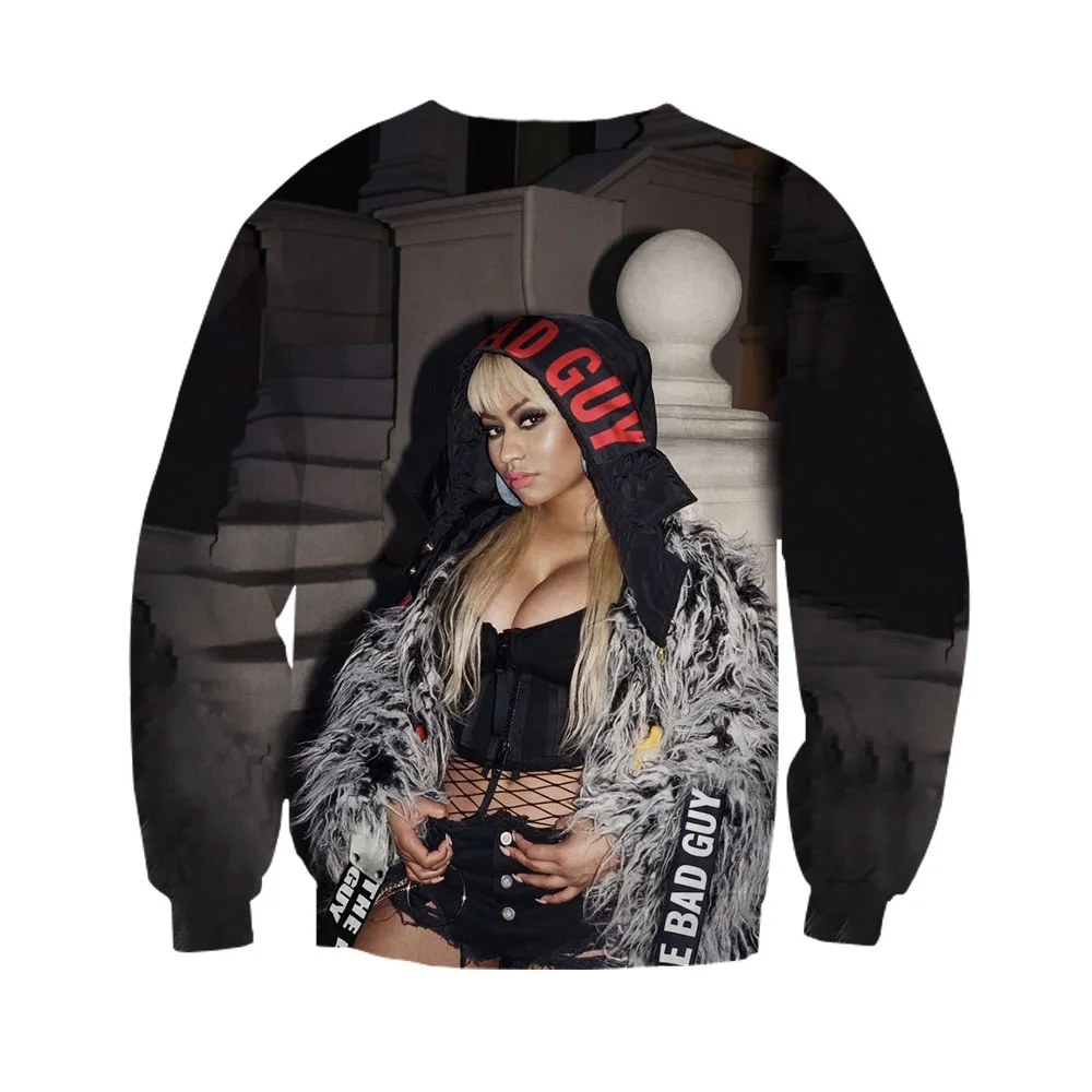 Горячая Женская одежда nicki minaj толстовки мужские 3D harajuku Толстовка тренд