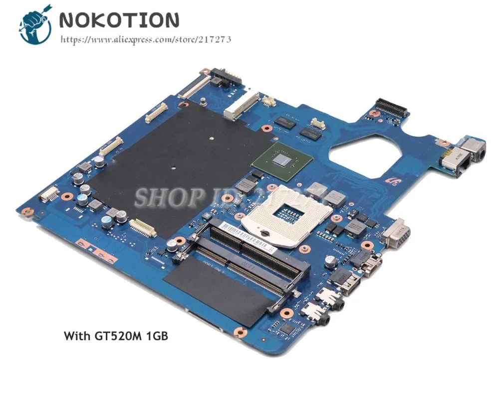 NOKOTION для Samsung NP300V5A 300V5A Материнская плата ноутбука HM65 DDR3 GT520M | Компьютеры и офис